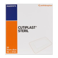 Cutiplast Steril 10cm x 8cm: medicazioni sterili (scatola da 50 unità) Cutiplast Steril 10cm x 8cm: medicazioni sterili (scatola da 50 unità)